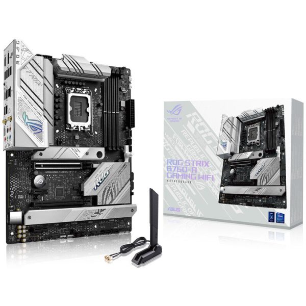 ASUS ROG Strix B760-A Gaming WIFI motherboard, Socket 1700, Intel B760, ATX, DDR5