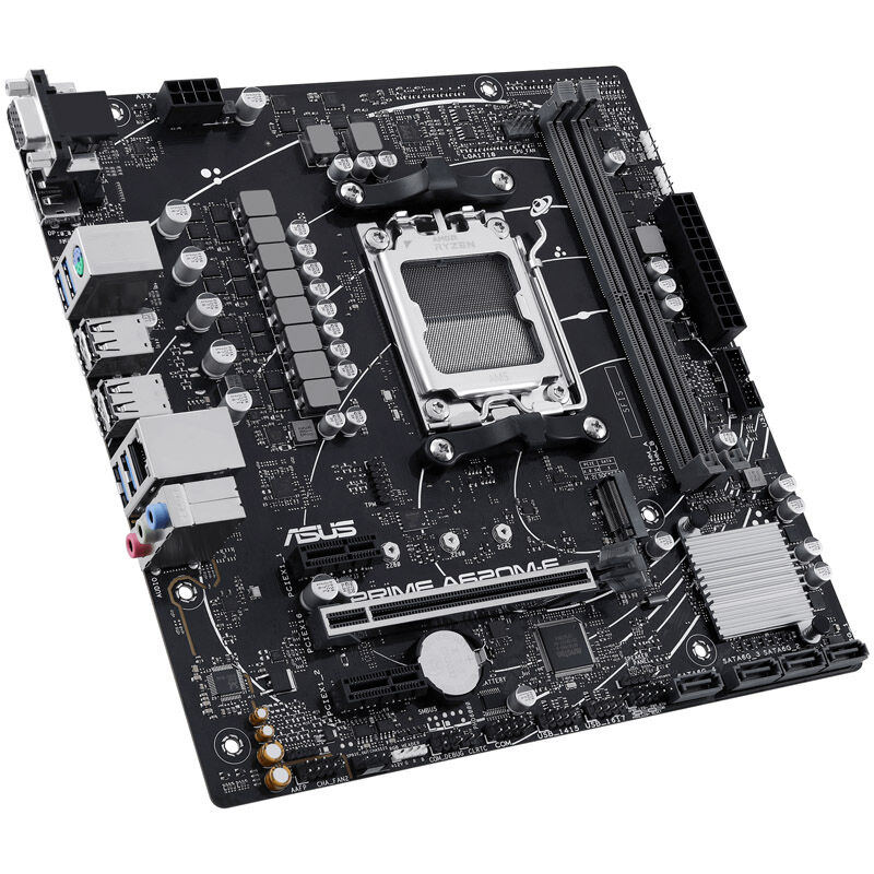 ASUS Prime A620M-E-CSM, AMD A620 motherboard, socket AM5, DDR5
