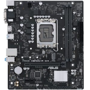ASUS Prime H610M-R D4-SI, Intel H610 motherboard, Socket 1700, DDR4
