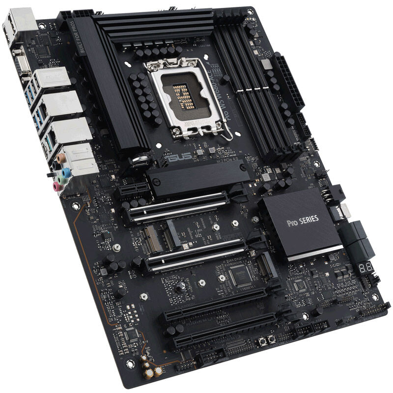ASUS PRO WS W680-ACE, Intel W680 motherboard, Socket 1700, DDR5