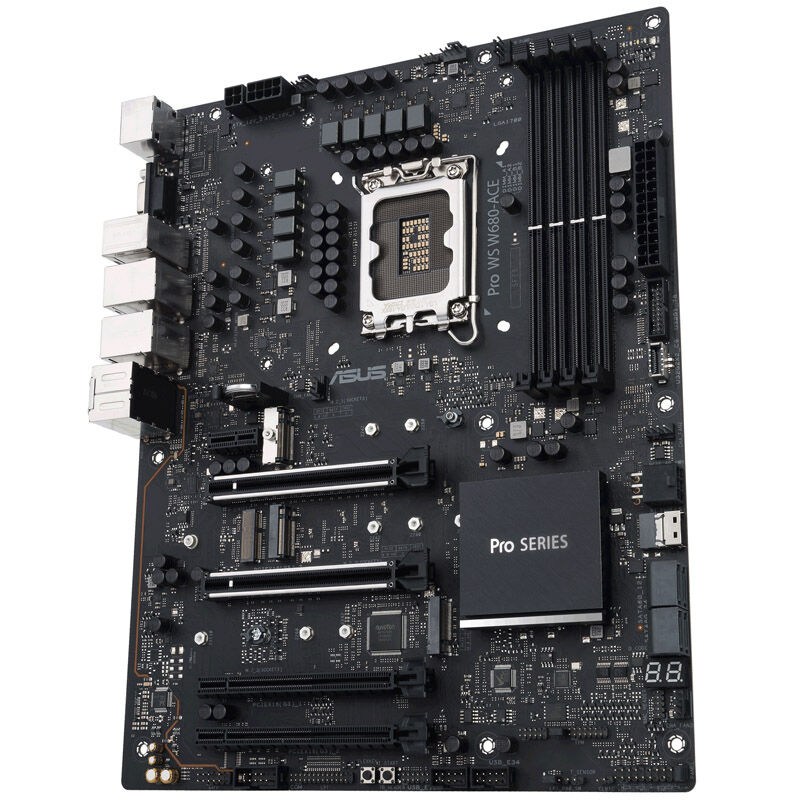 ASUS PRO WS W680-ACE, Intel W680 motherboard, Socket 1700, DDR5