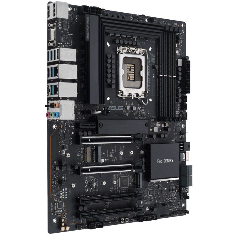 ASUS PRO WS W680-ACE, Intel W680 motherboard, Socket 1700, DDR5