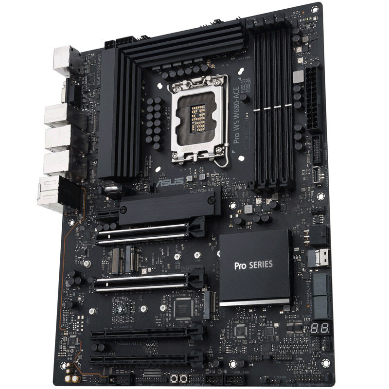 ASUS PRO WS W680-ACE, Intel W680 motherboard, Socket 1700, DDR5