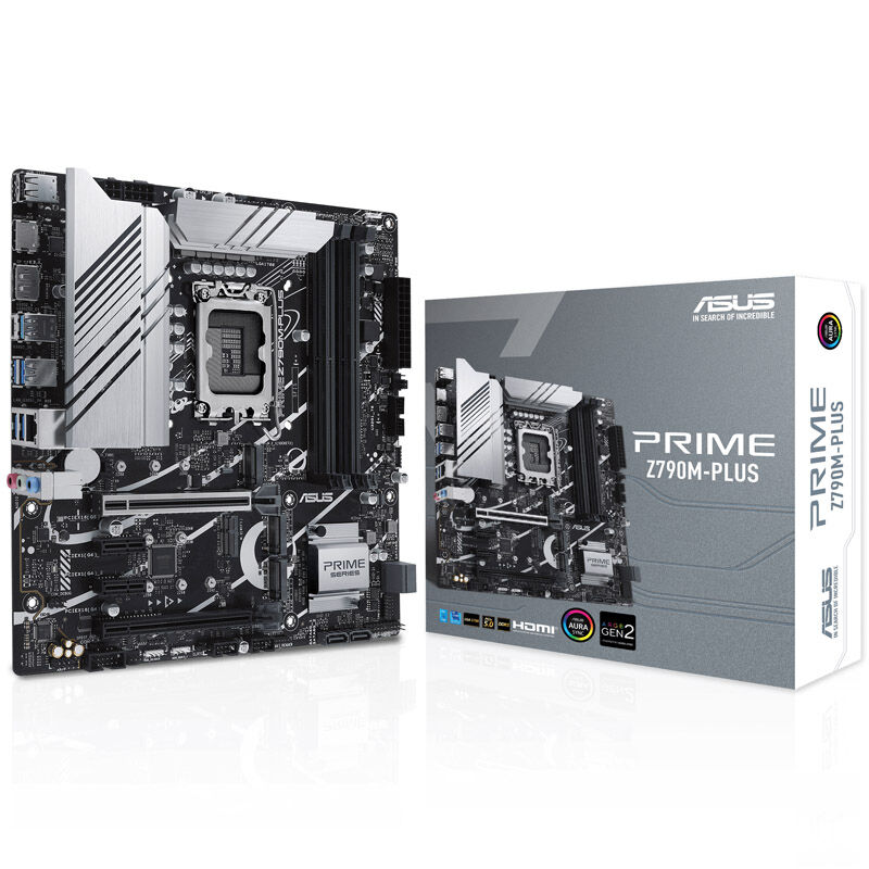 ASUS Prime Z790M-Plus, Intel Z790 motherboard, Socket 1700, DDR5 : image 1