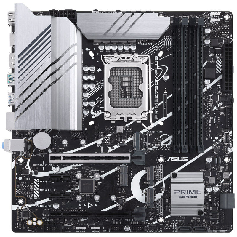 ASUS Prime Z790M-Plus, Intel Z790 motherboard, Socket 1700, DDR5 : image 3