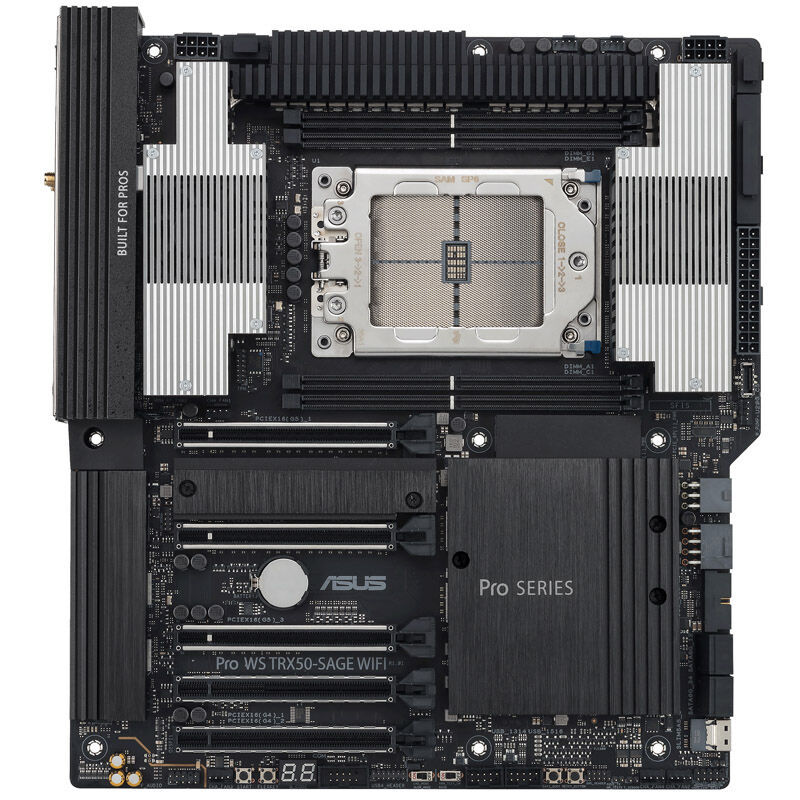 ASUS Pro WS TRX50-Sage WiFi, AMD TRX50 motherboard, Socket sTR5, DDR5