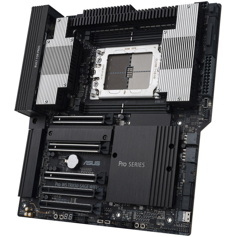 ASUS Pro WS TRX50-Sage WiFi, AMD TRX50 motherboard, Socket sTR5, DDR5