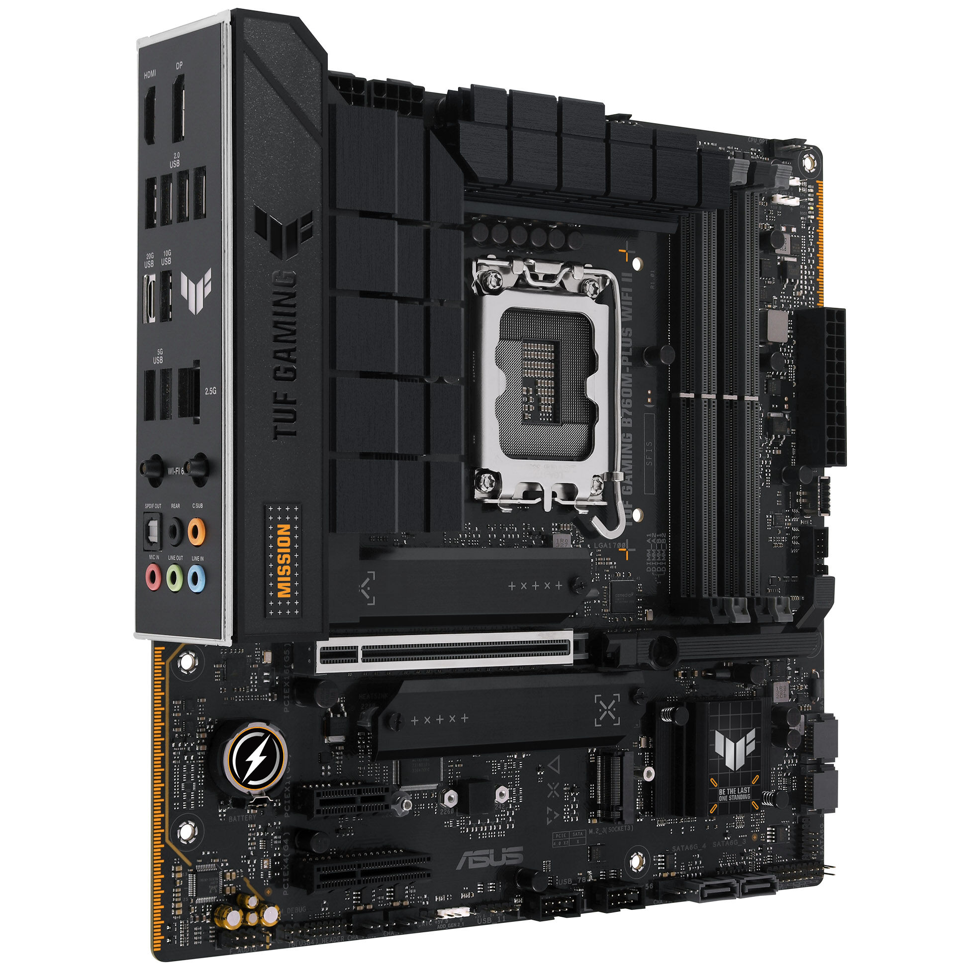ASUS TUF Gaming B760M-Plus WIFI II, Intel B760 motherboard, Socket 1700, DDR5 : image 6