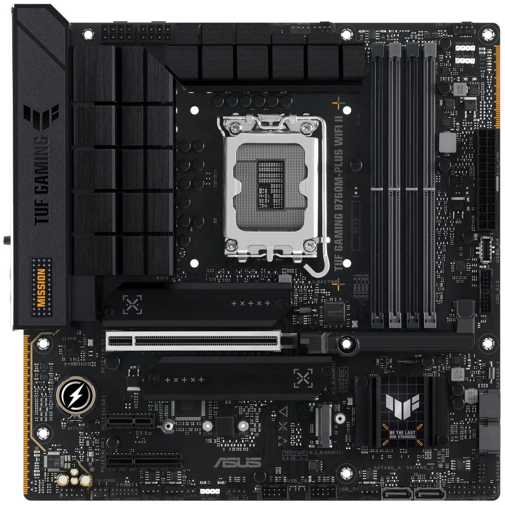 ASUS TUF Gaming B760M-Plus WIFI II, Intel B760 motherboard, Socket 1700, DDR5 : image 2