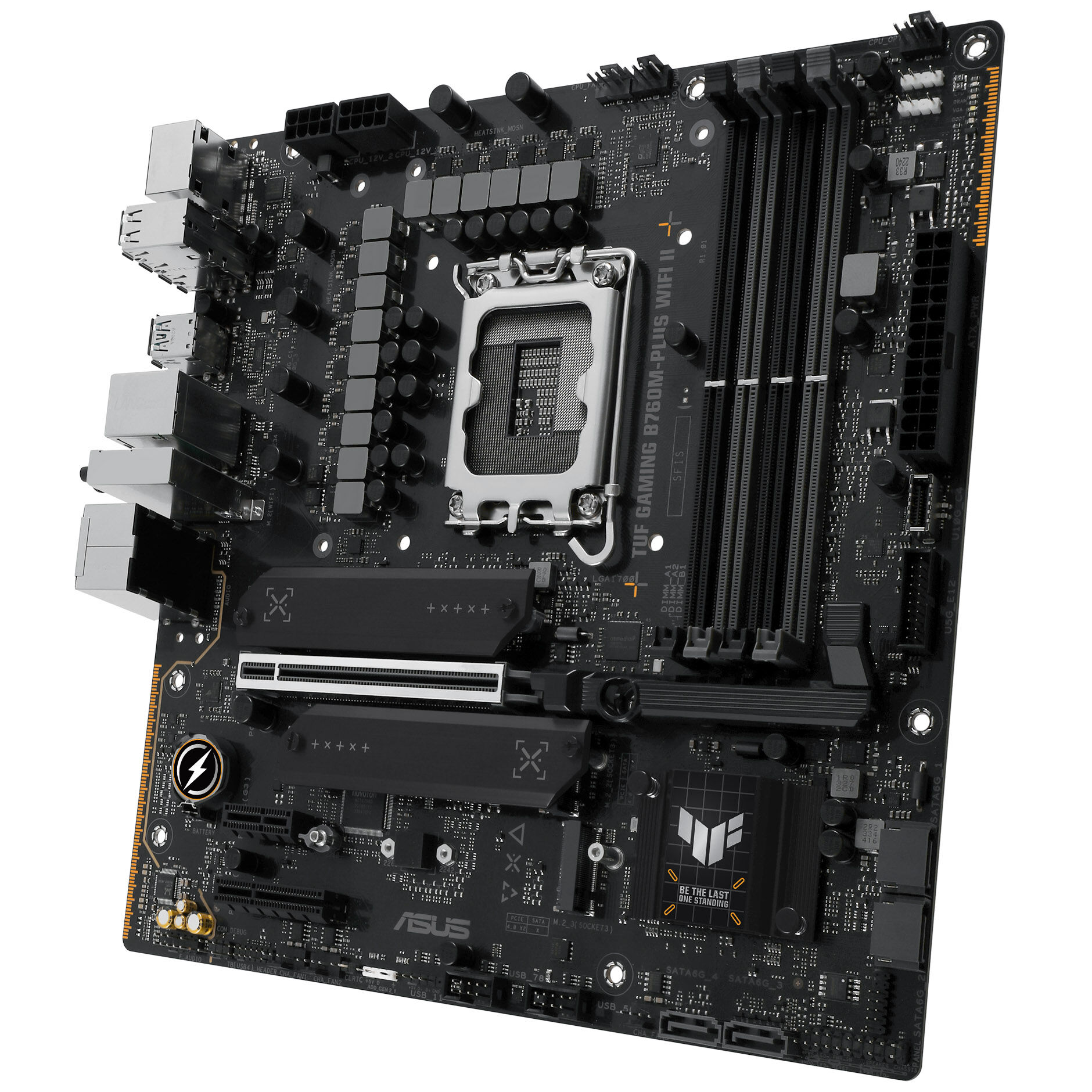 ASUS TUF Gaming B760M-Plus WIFI II, Intel B760 motherboard, Socket 1700, DDR5 : image 8