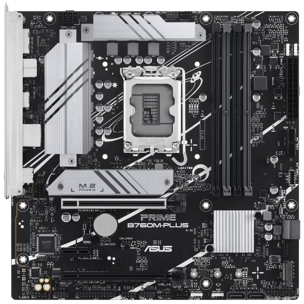 ASUS Prime B760M-Plus, Intel B760 motherboard, Socket 1700, DDR5