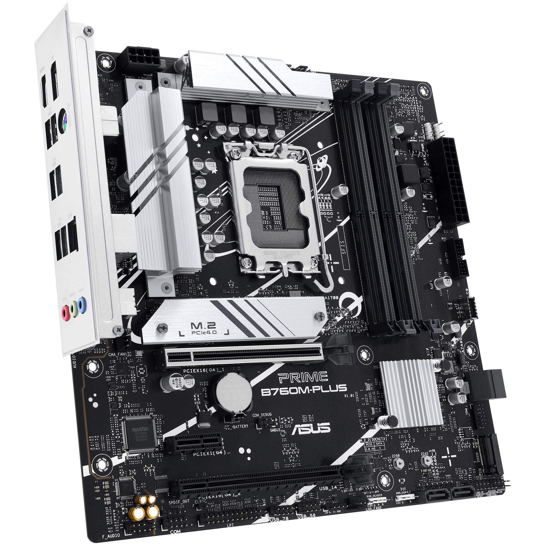 ASUS Prime B760M-Plus, Intel B760 motherboard, Socket 1700, DDR5