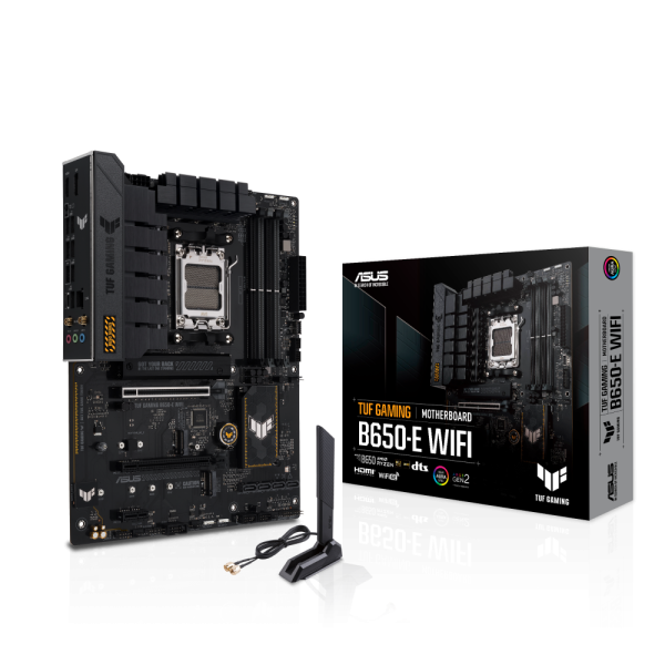 ASUS TUF Gaming B650-E WiFi, AMD B650 motherboard – Socket AM5, DDR5