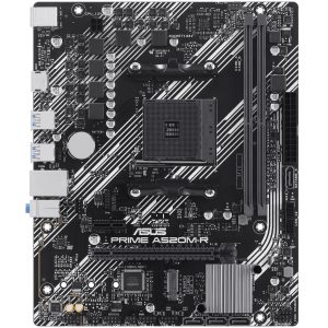 ASUS Prime A520M-R motherboard - A520 chipset, Socket AM4, DDR4