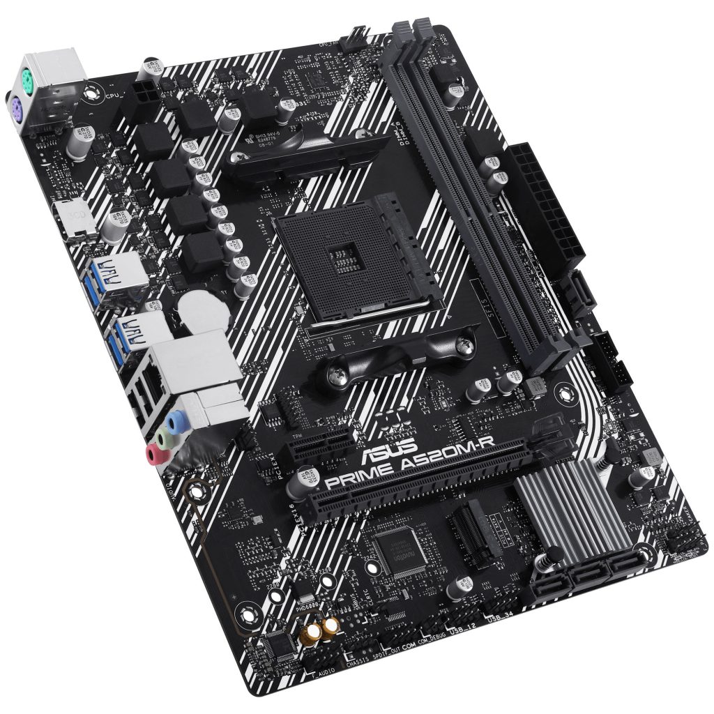 ASUS Prime A520M-R motherboard - A520 chipset, Socket AM4, DDR4