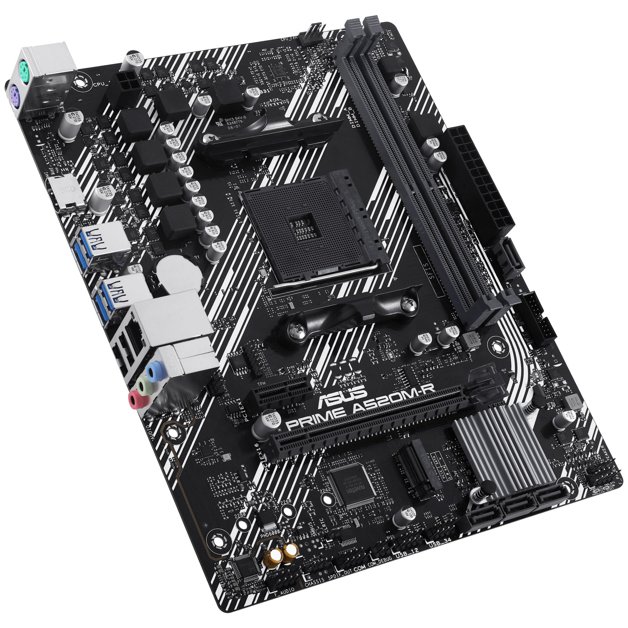 ASUS Prime A520M-R motherboard - A520 chipset, Socket AM4, DDR4