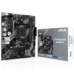 ASUS Prime A520M-R motherboard - A520 chipset, Socket AM4, DDR4