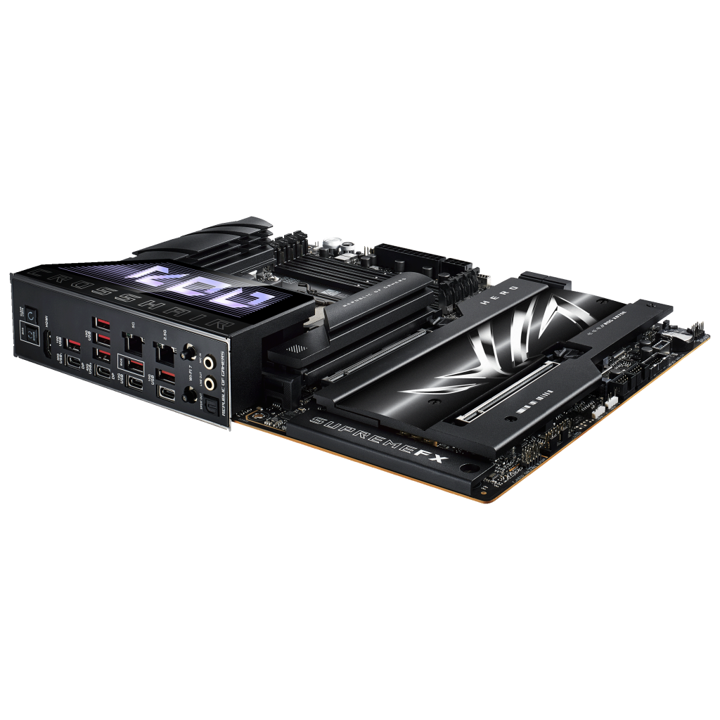 ASUS ROG Crosshair X870E Hero motherboard, AMD X870E, socket AM5, DDR5