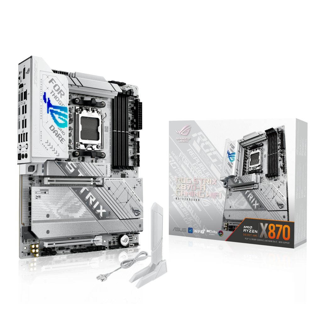 ASUS ROG Strix X870-A Gaming WiFi motherboard, AMD X870, Socket AM5, DDR5 : image 1