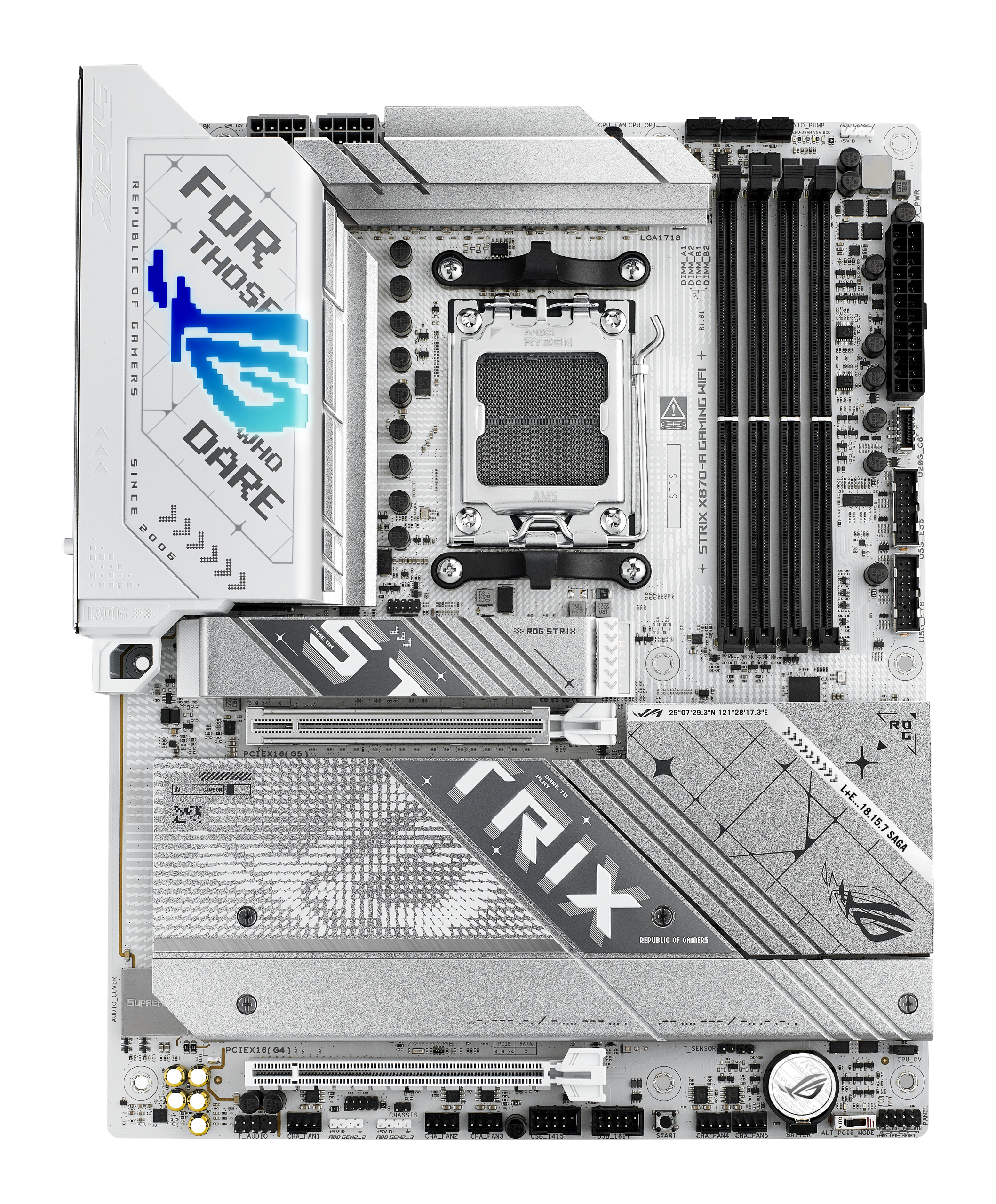 ASUS ROG Strix X870-A Gaming WiFi motherboard, AMD X870, Socket AM5, DDR5 : image 2