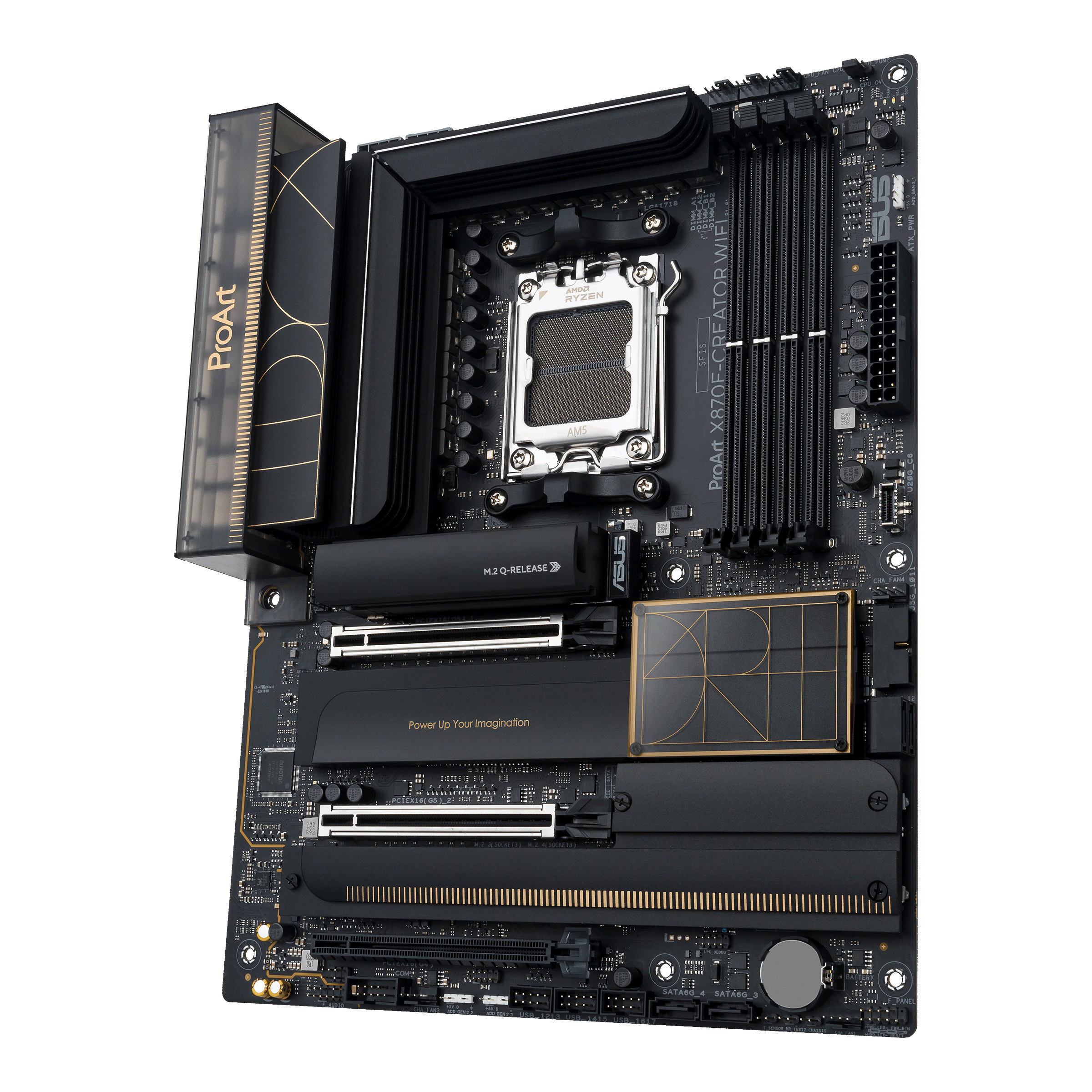 ASUS ProArt X870E-Creator WiFi motherboard, AMD X870E, socket AM5, DDR5