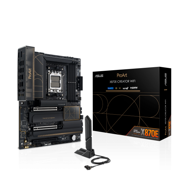 ASUS ProArt X870E-Creator WiFi motherboard, AMD X870E, socket AM5, DDR5