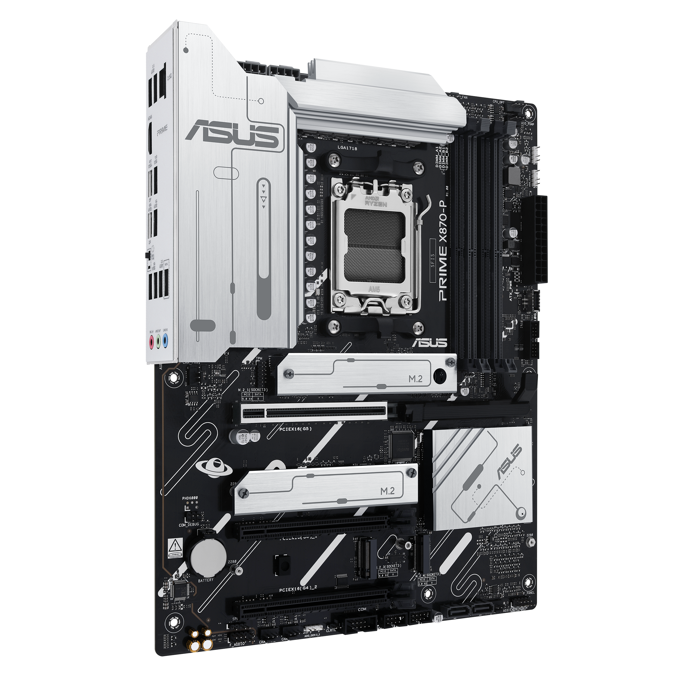 ASUS Prime X870-P motherboard, AMD X870, socket AM5, DDR5 : image 4