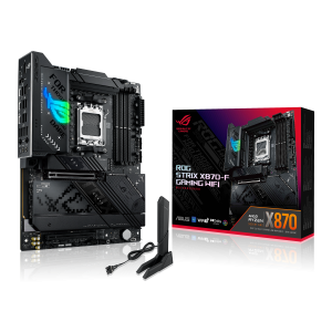 ASUS ROG Strix X870-F Gaming WiFi motherboard, AMD X870, Socket AM5, DDR5 : image 1
