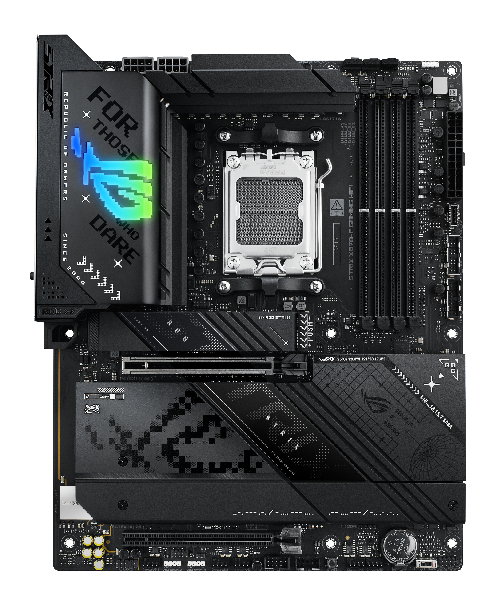 ASUS ROG Strix X870-F Gaming WiFi motherboard, AMD X870, Socket AM5, DDR5 : image 2