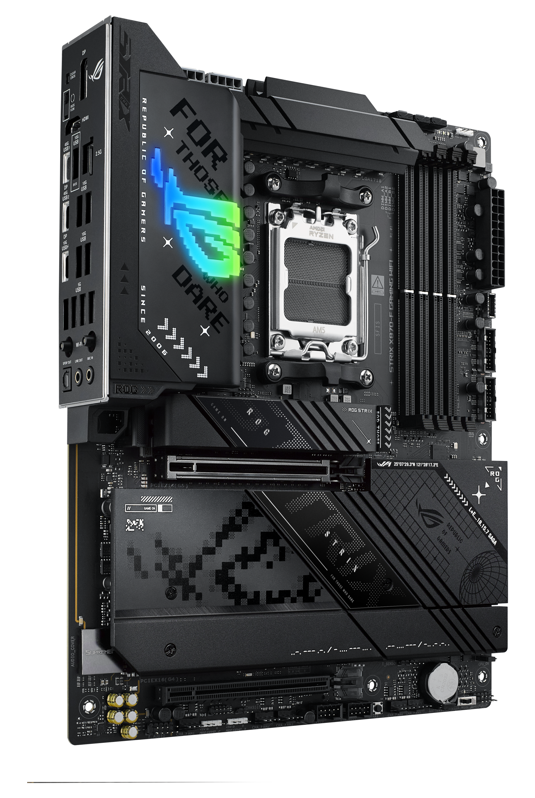 ASUS ROG Strix X870-F Gaming WiFi motherboard, AMD X870, Socket AM5, DDR5 : image 4