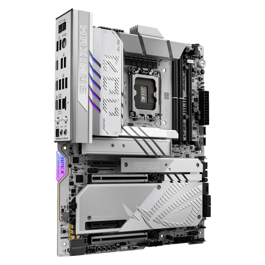 ASUS ROG Maximus Z890 Apex motherboard, socket LGA 1851, Intel Z890, ATX, DDR5