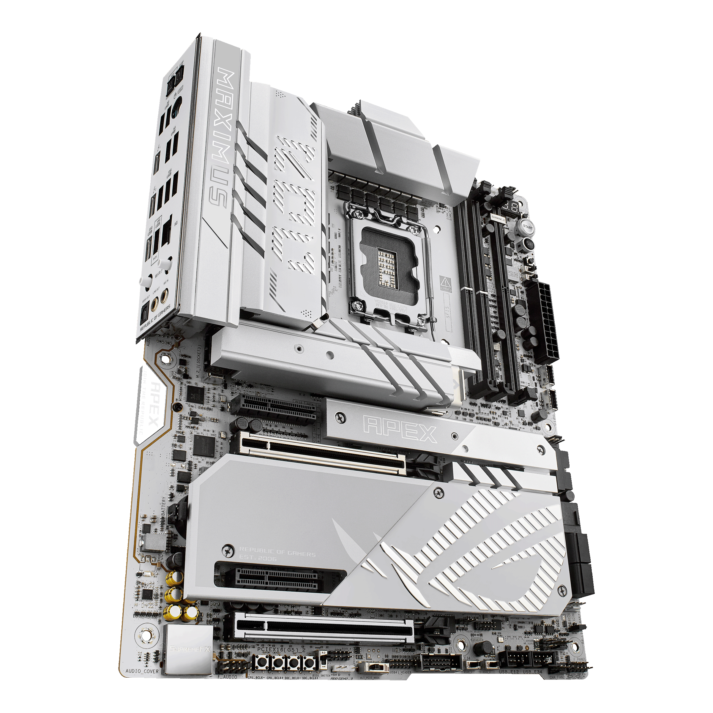 ASUS ROG Maximus Z890 Apex motherboard, socket LGA 1851, Intel Z890, ATX, DDR5