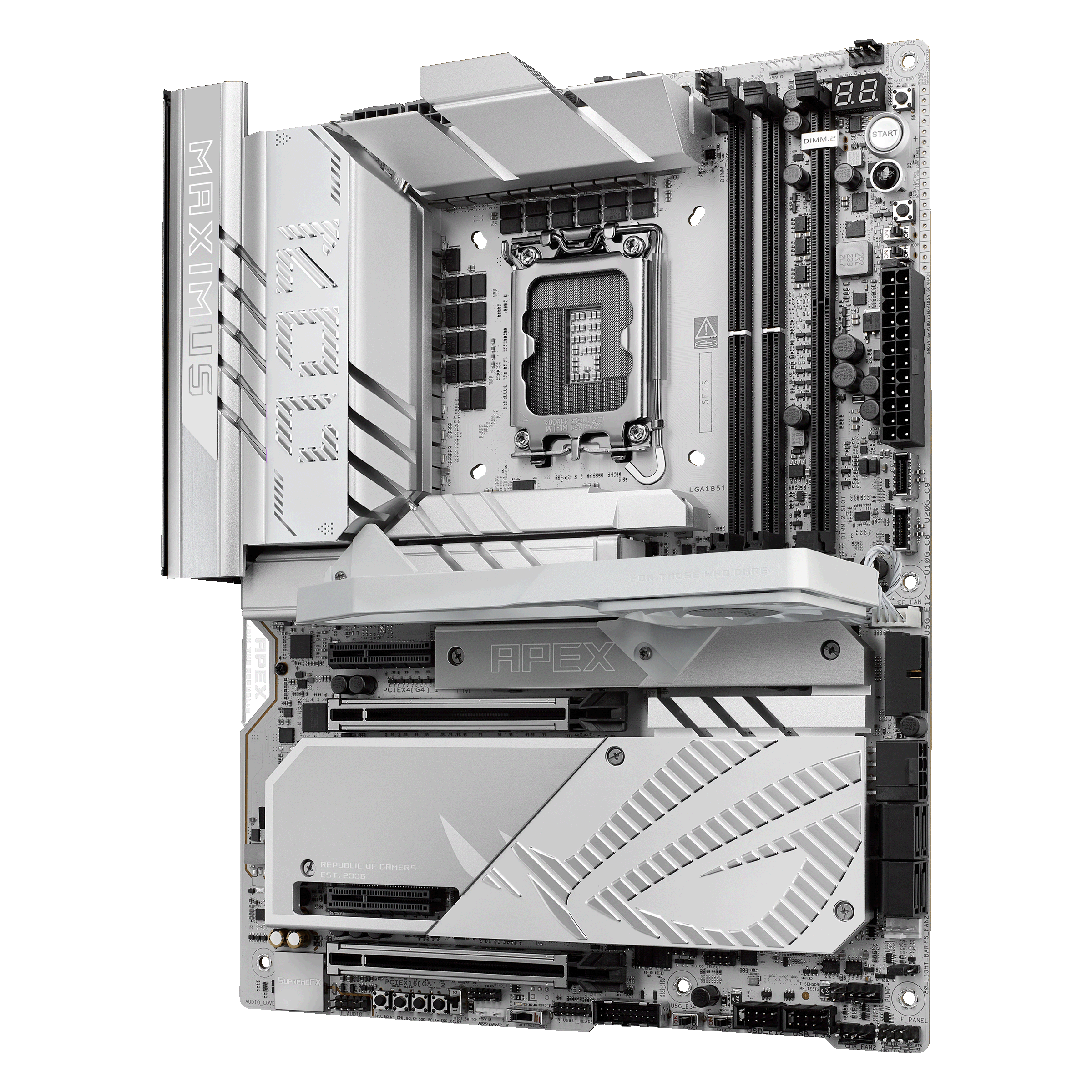 ASUS ROG Maximus Z890 Apex motherboard, socket LGA 1851, Intel Z890, ATX, DDR5