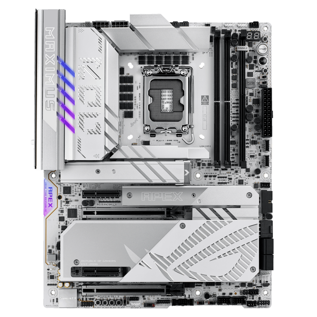 ASUS ROG Maximus Z890 Apex motherboard, socket LGA 1851, Intel Z890, ATX, DDR5