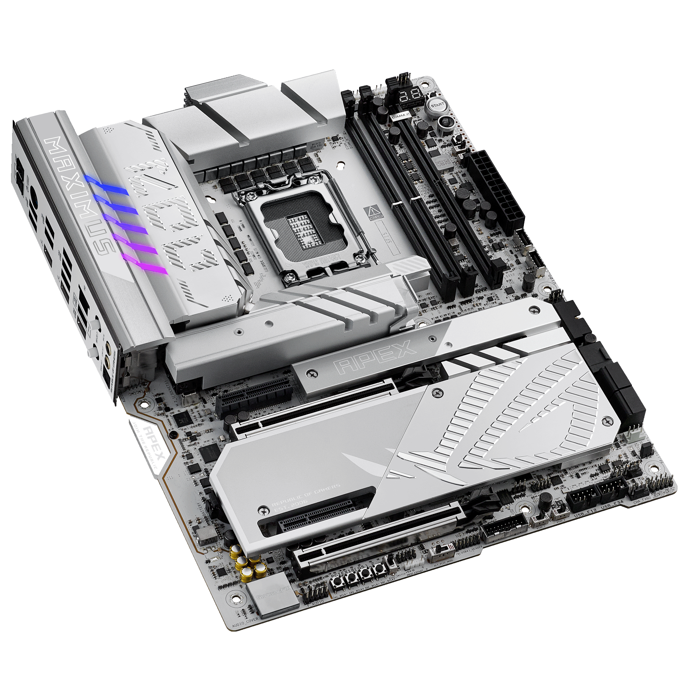 ASUS ROG Maximus Z890 Apex motherboard, socket LGA 1851, Intel Z890, ATX, DDR5