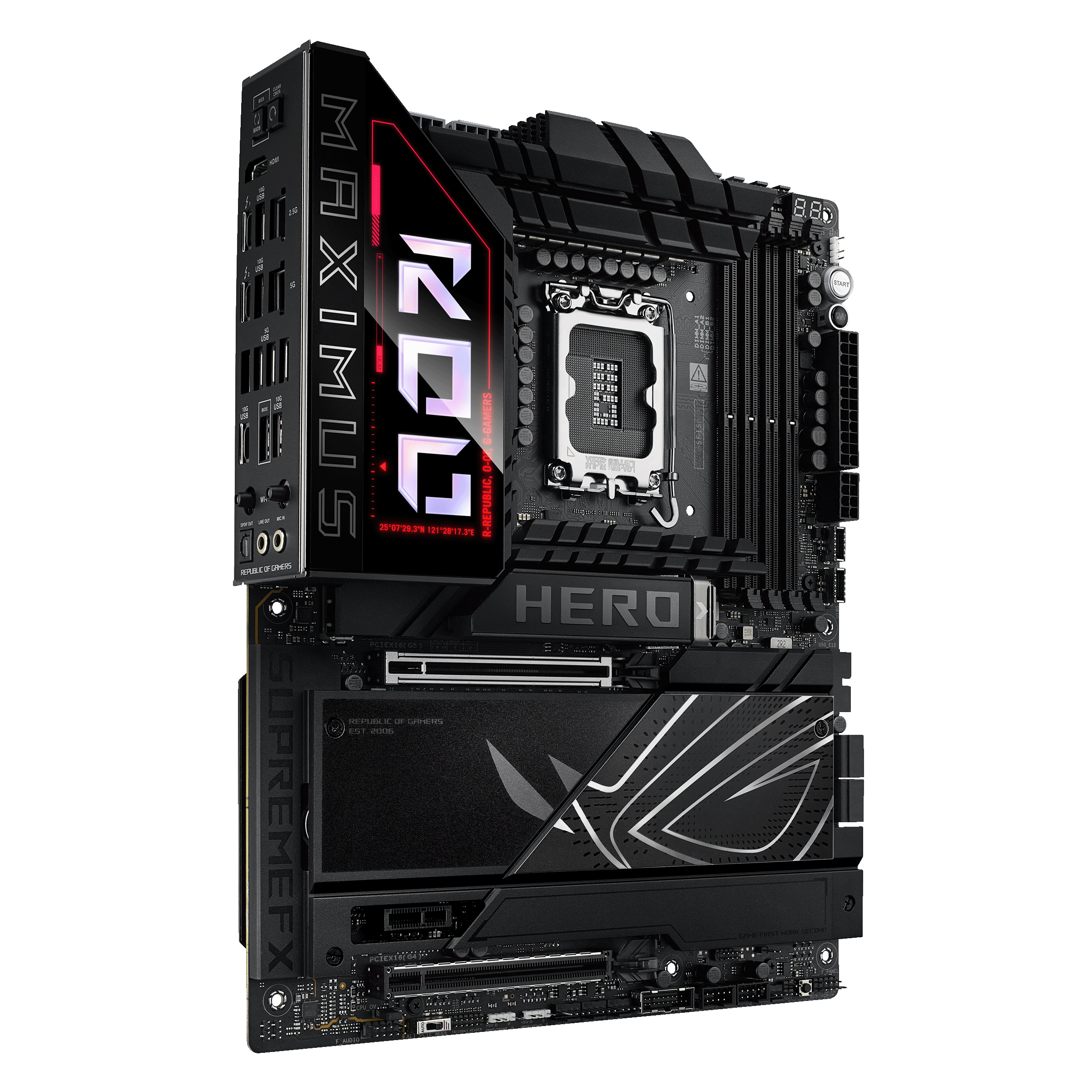 ASUS ROG Maximus Z890 Hero motherboard, socket LGA 1851, Intel Z890, ATX, DDR5 : image 2