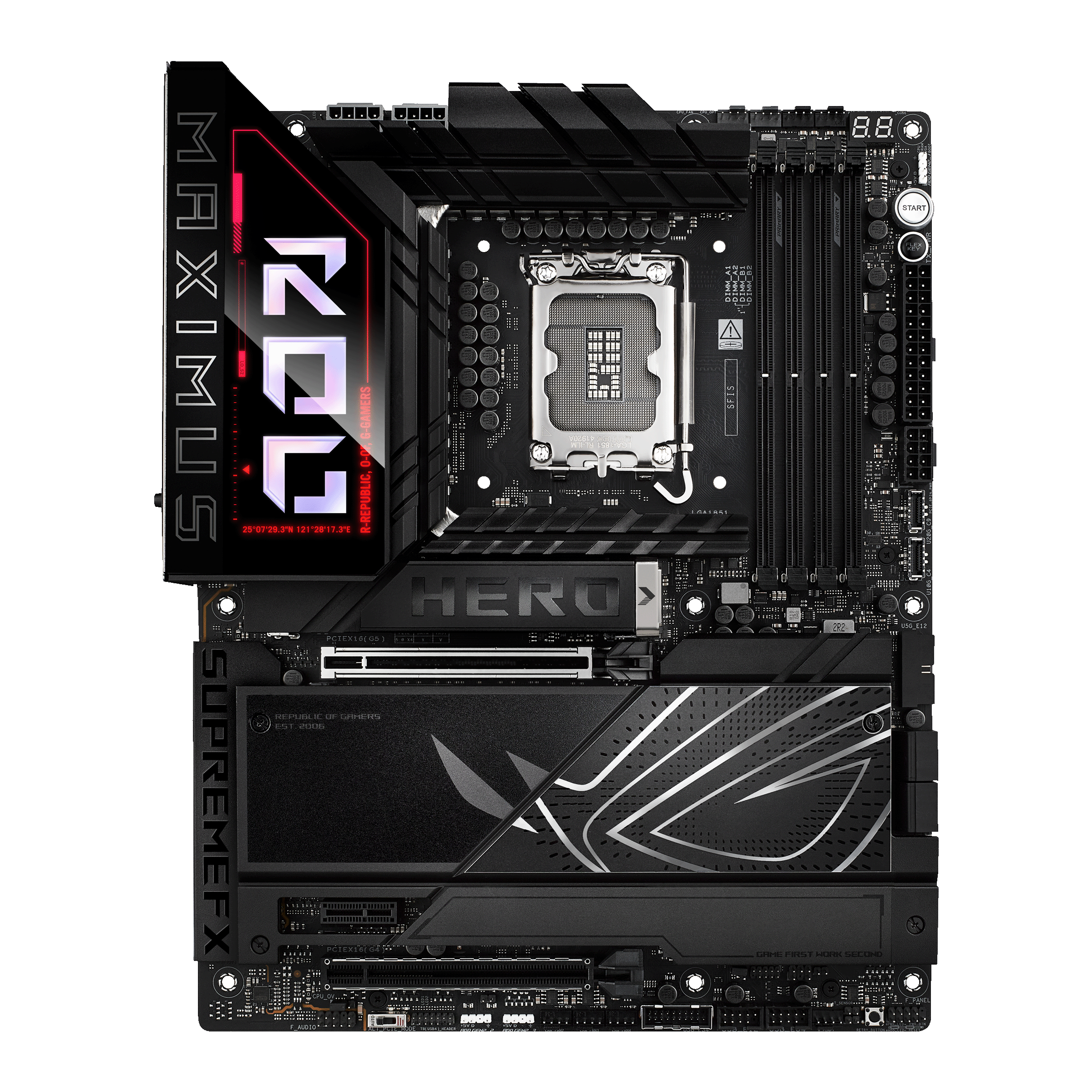 ASUS ROG Maximus Z890 Hero motherboard, socket LGA 1851, Intel Z890, ATX, DDR5 : image 3