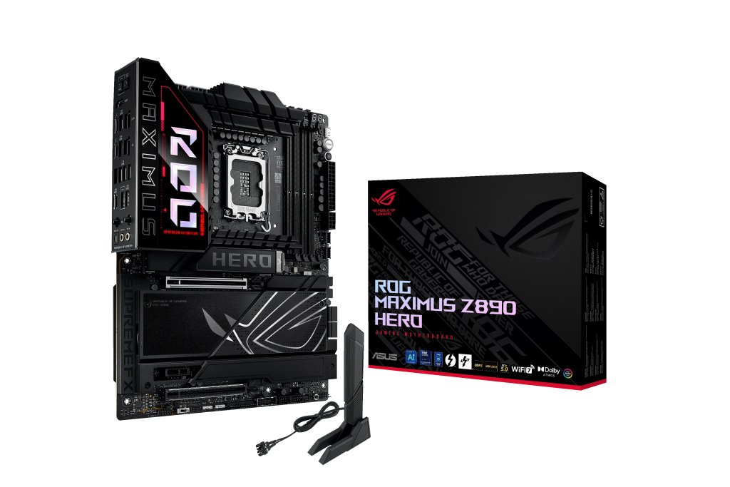 ASUS ROG Maximus Z890 Hero motherboard, socket LGA 1851, Intel Z890, ATX, DDR5 : image 1