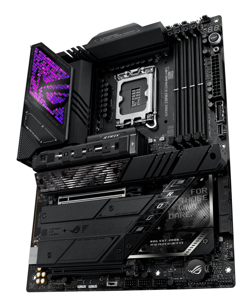ASUS ROG Strix Z890-E Gaming WiFi motherboard, socket LGA 1851, Intel Z890, ATX, DDR5