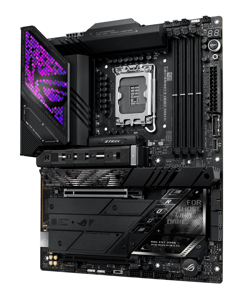ASUS ROG Strix Z890-E Gaming WiFi motherboard, socket LGA 1851, Intel Z890, ATX, DDR5