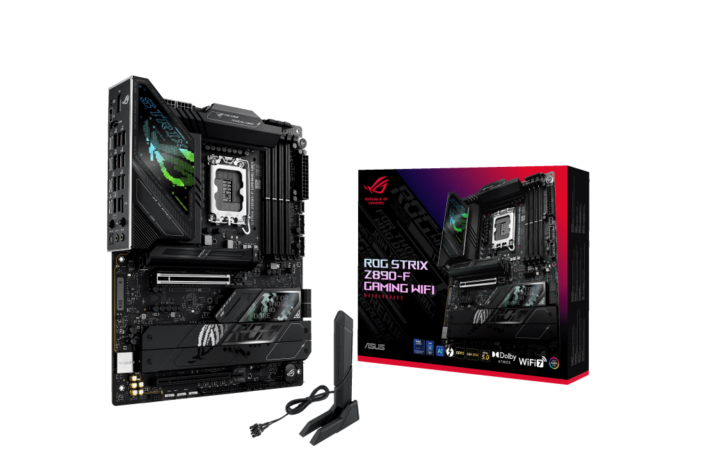 ASUS ROG STRIX Z890-F motherboard, socket LGA 1851, Intel Z890, ATX, DDR5