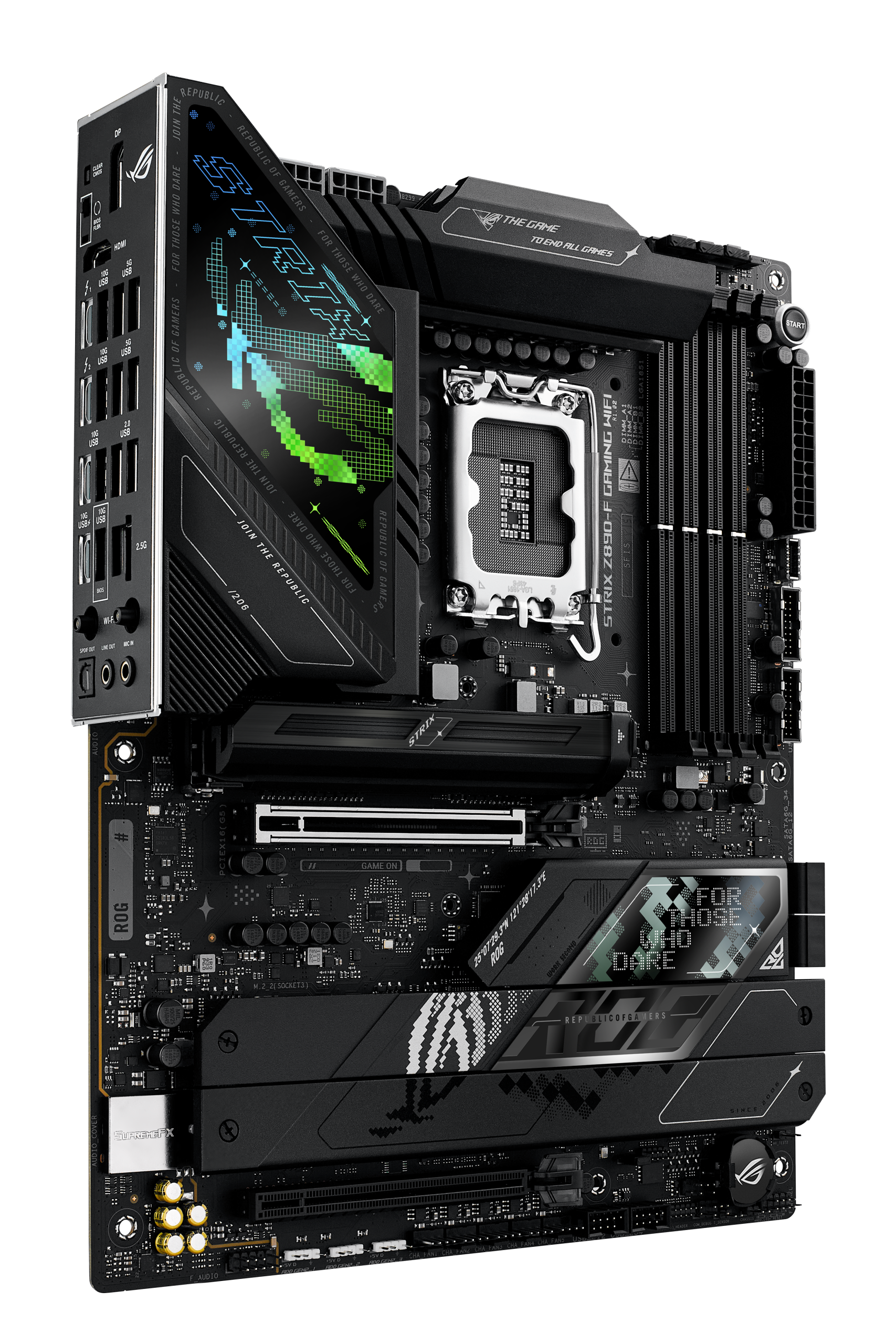 ASUS ROG STRIX Z890-F motherboard, socket LGA 1851, Intel Z890, ATX, DDR5