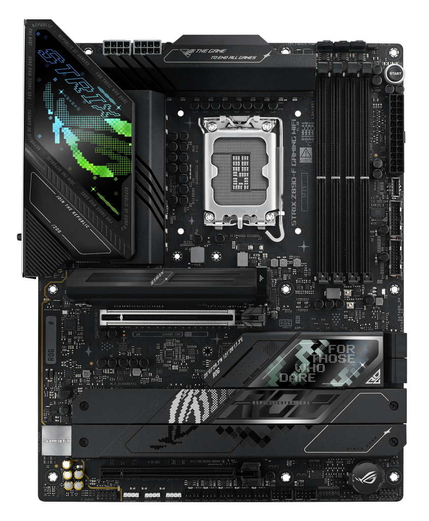 ASUS ROG STRIX Z890-F motherboard, socket LGA 1851, Intel Z890, ATX, DDR5