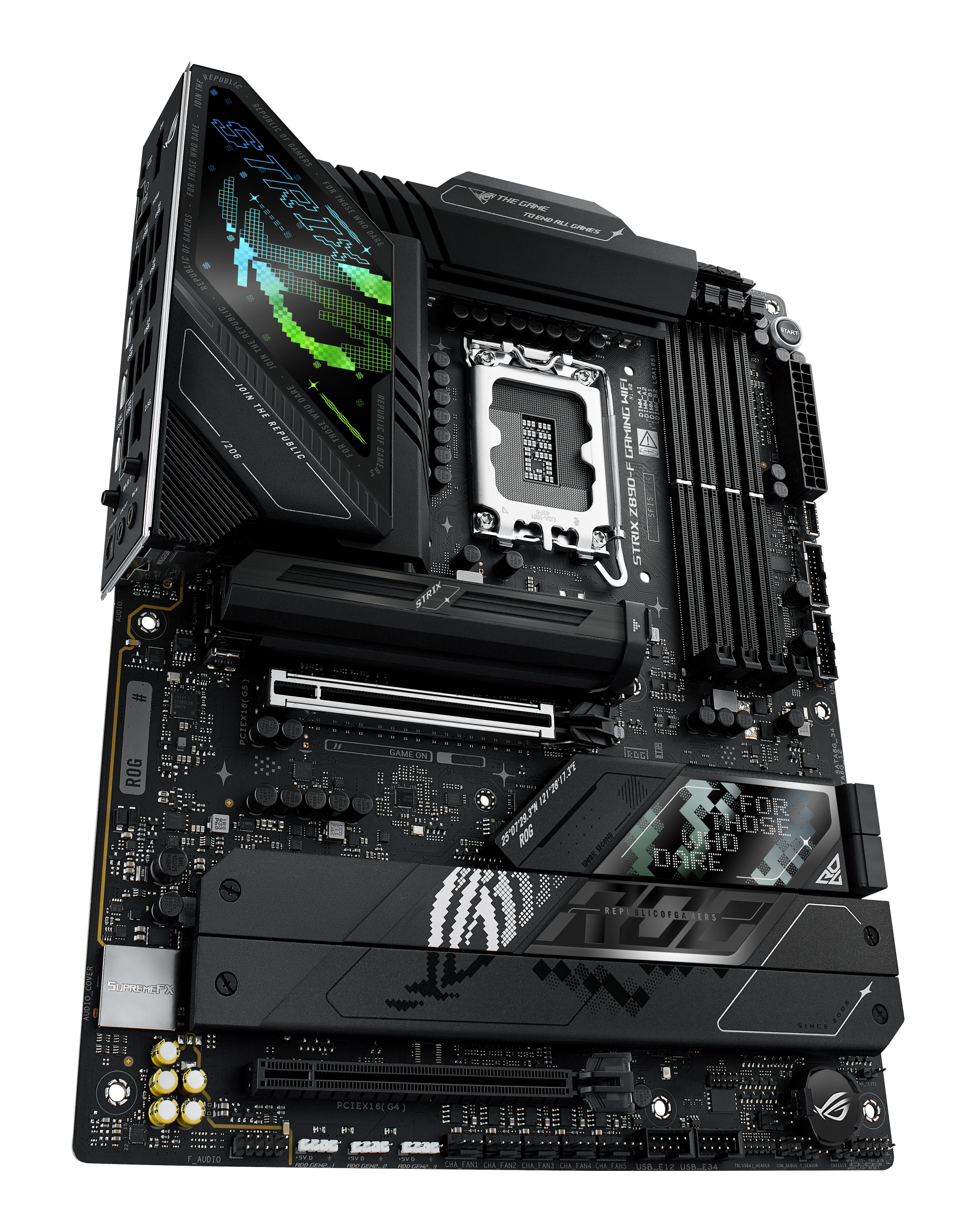 ASUS ROG STRIX Z890-F motherboard, socket LGA 1851, Intel Z890, ATX, DDR5