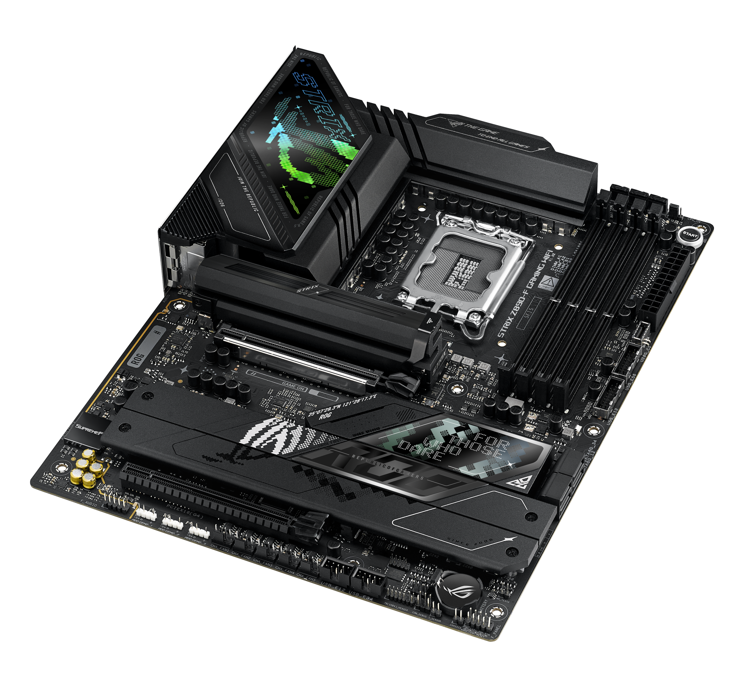 ASUS ROG STRIX Z890-F motherboard, socket LGA 1851, Intel Z890, ATX, DDR5