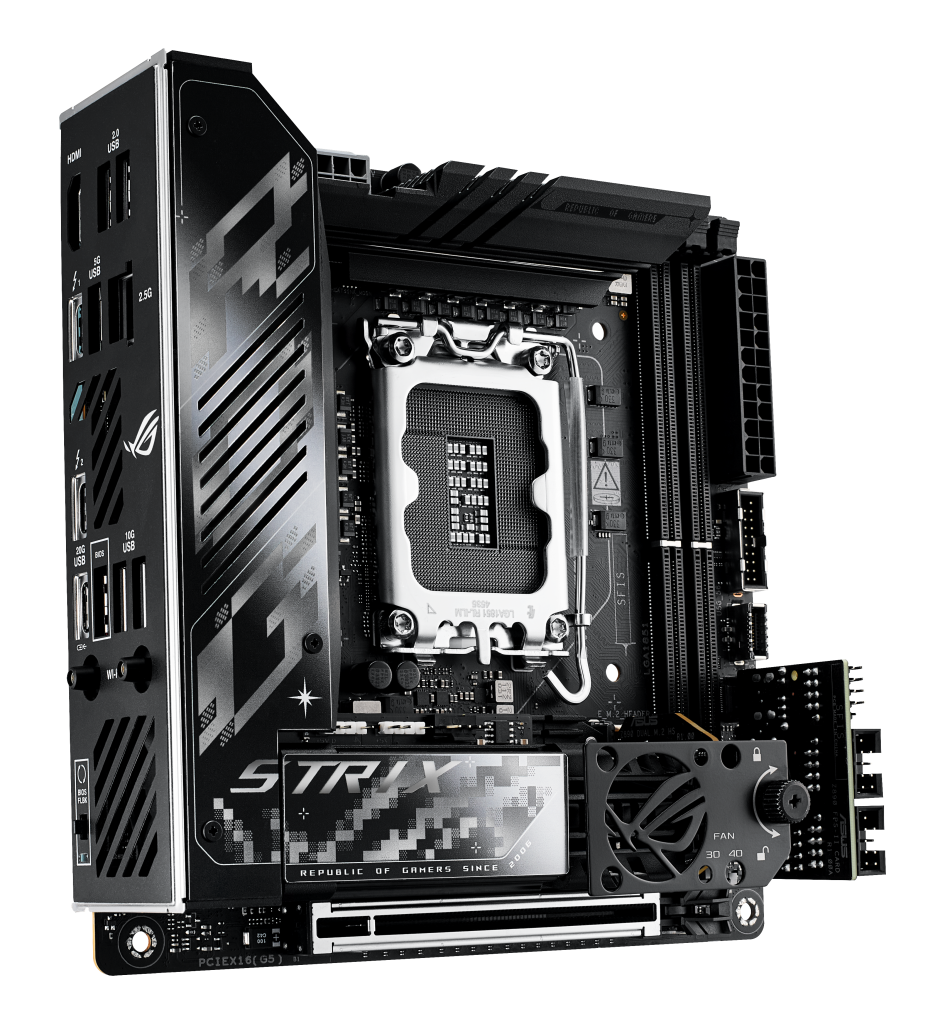 ASUS ROG Strix Z890-I Gaming WiFi motherboard, socket LGA 1851, Intel Z890, Mini-ITX, DDR5