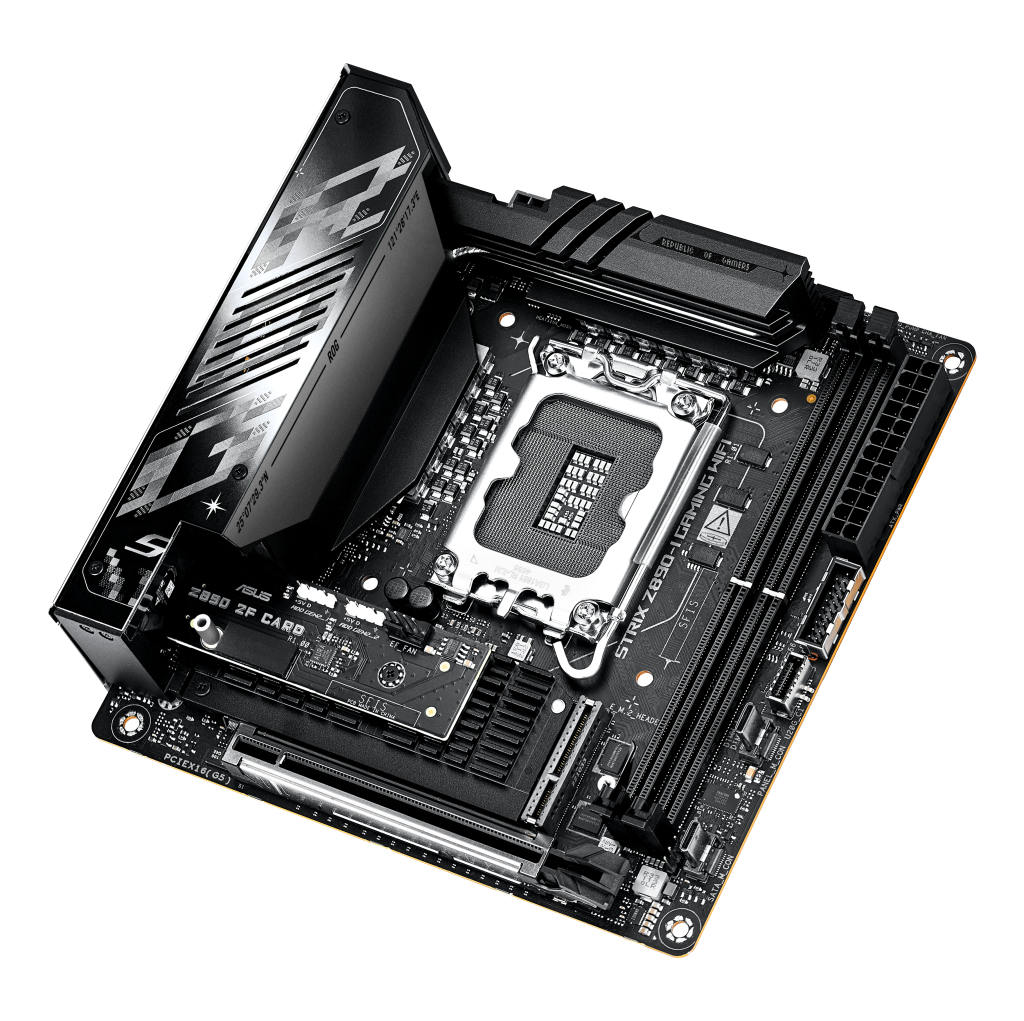 ASUS ROG Strix Z890-I Gaming WiFi motherboard, socket LGA 1851, Intel Z890, Mini-ITX, DDR5