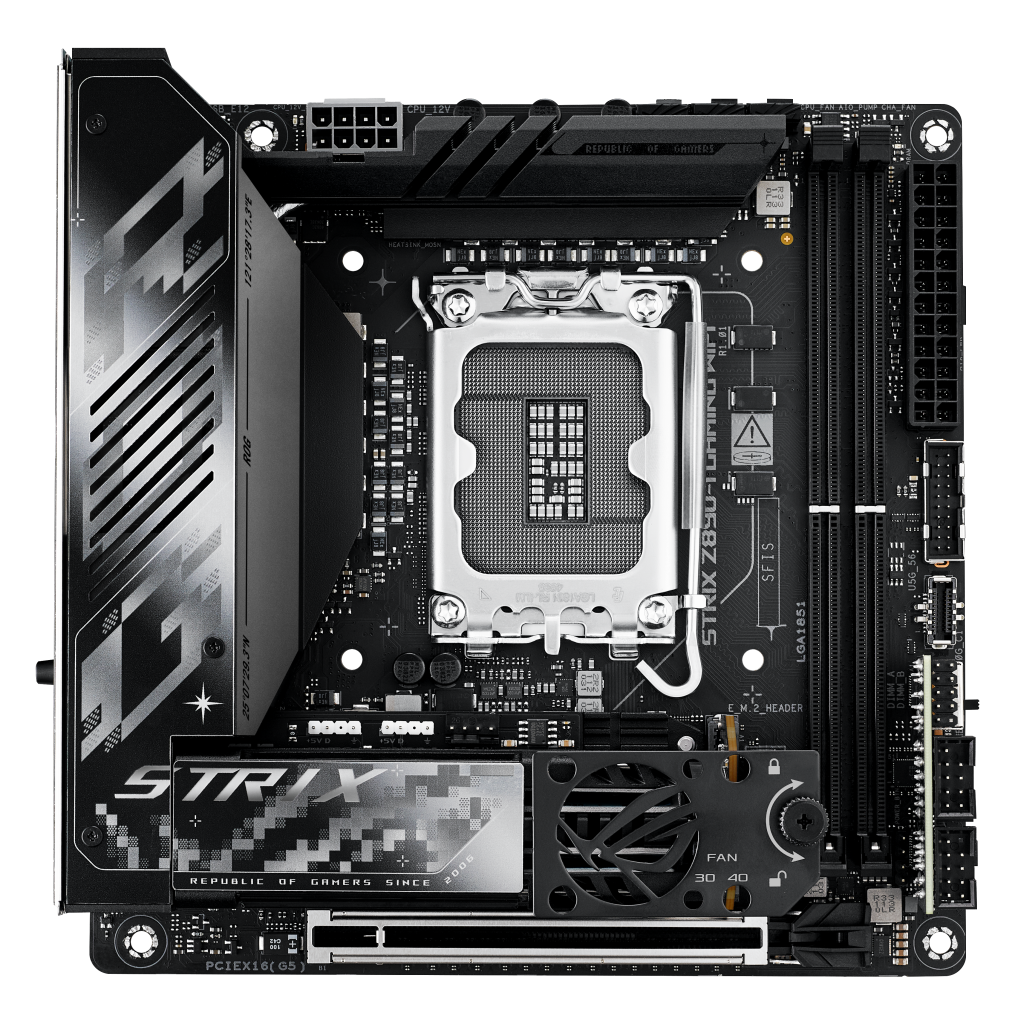 ASUS ROG Strix Z890-I Gaming WiFi motherboard, socket LGA 1851, Intel Z890, Mini-ITX, DDR5