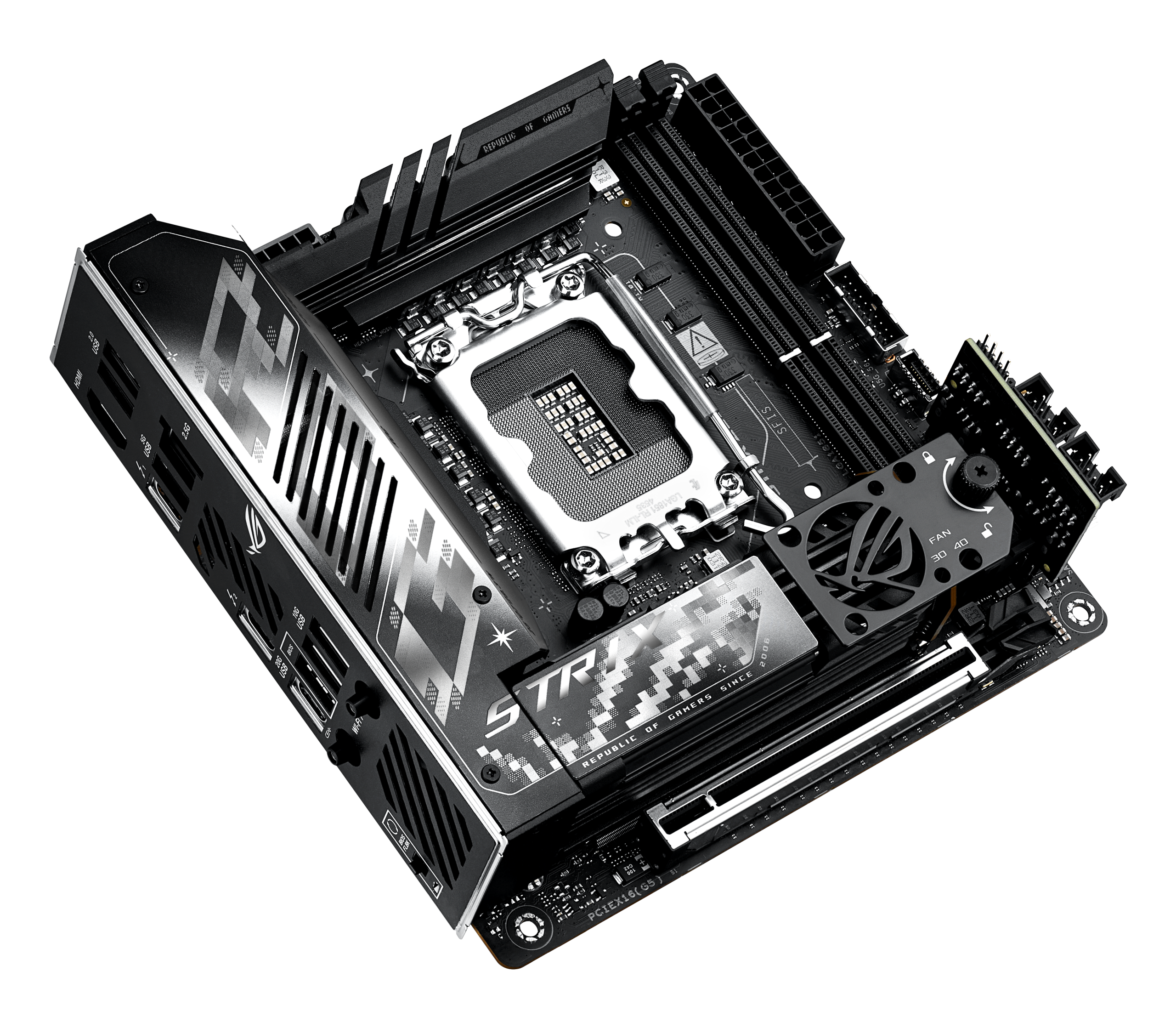 ASUS ROG Strix Z890-I Gaming WiFi motherboard, socket LGA 1851, Intel Z890, Mini-ITX, DDR5