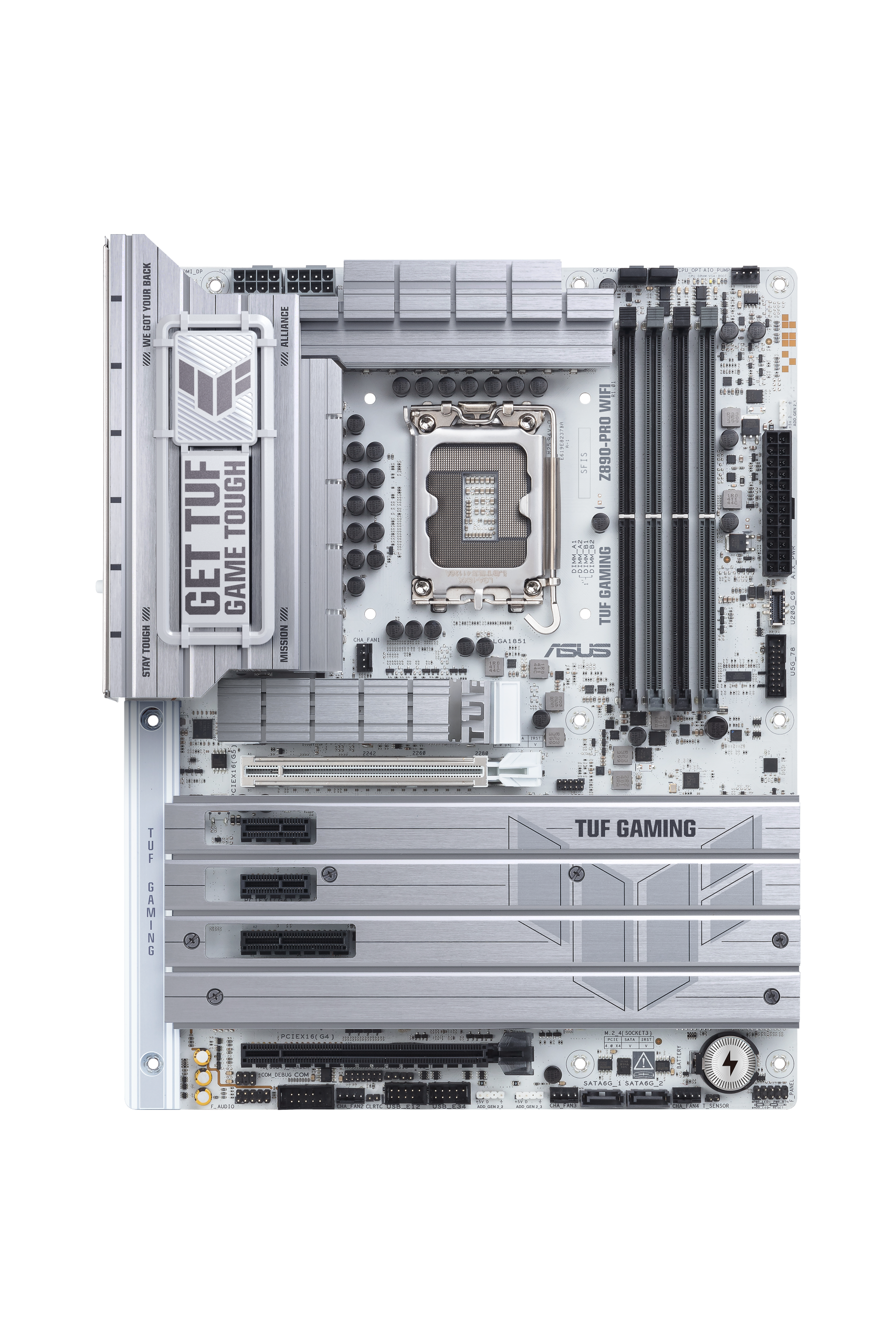 ASUS TUF Gaming Z890-Pro WiFi motherboard, Socket 1851, Intel Z890, DDR5